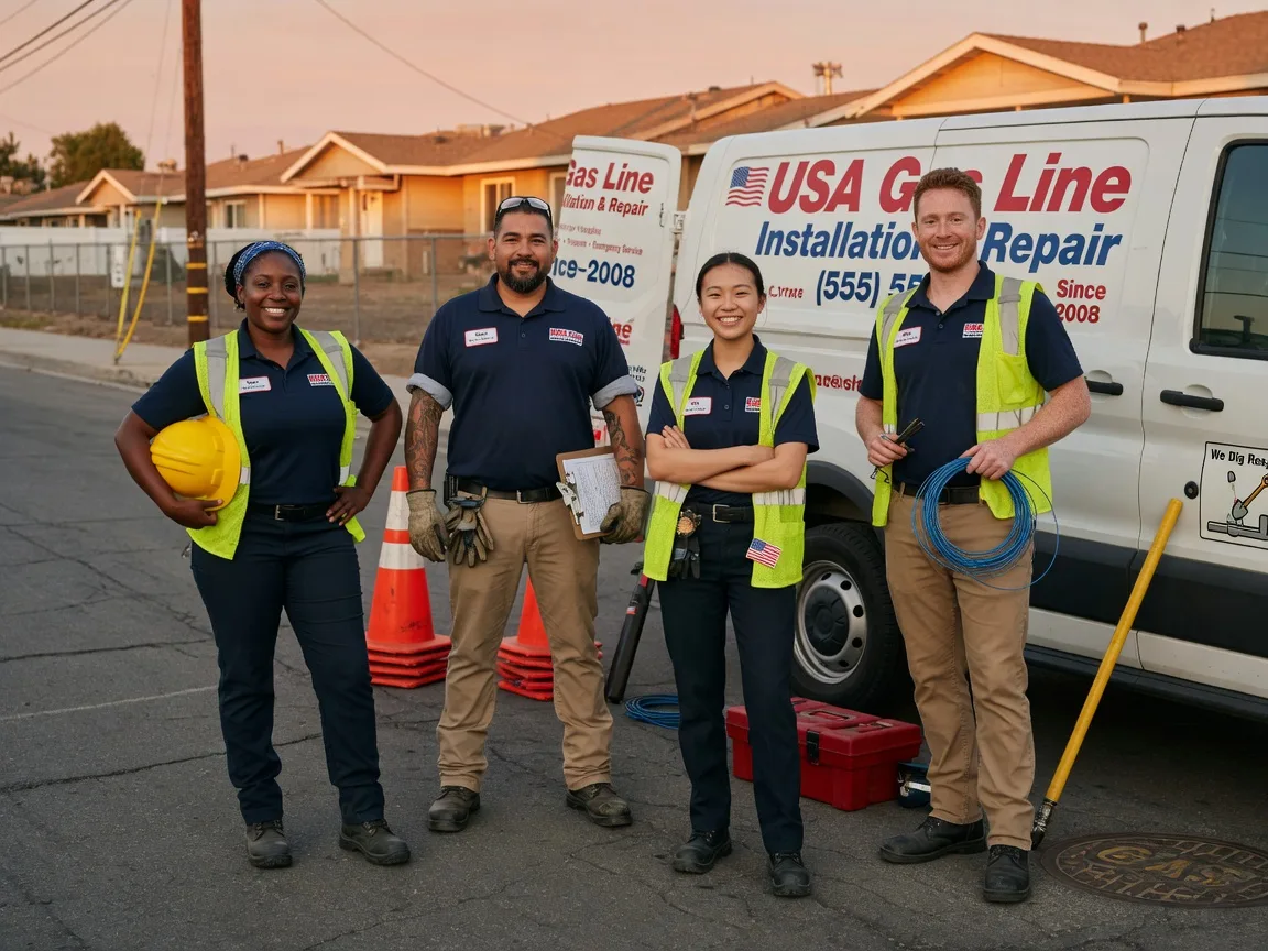 Gas Line Installation company in Hardtner, KS